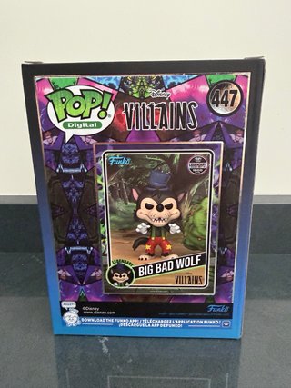 FUNKO ボブルヘッド BIG BAD WOLF&KING KAHUNA Funko Pop! NFT Disney Villains Big Bad Wolf 447 de segunda mano