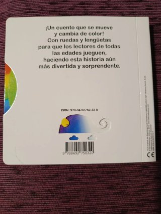El camaleón arco iris Der Regenbogenspiel Chamä...