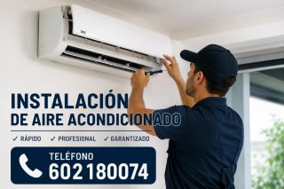 Instalación/instalador de aire acondicionado