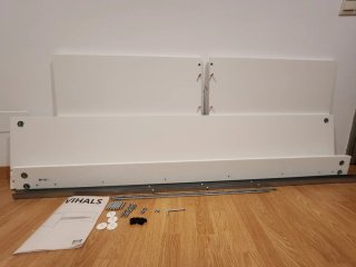 Cama individual IKEA con colchón
