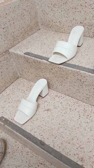 Sandalias Mules Acolchadas Tacón Lefties Talla