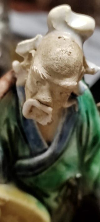 Set 3 Statuine Saggi Orientali Vintage