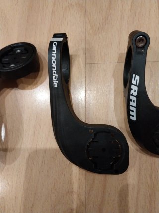 Soportes Garmin, SRAM, Cannondale
