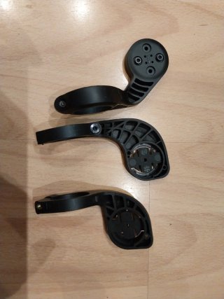 Soportes Garmin, SRAM, Cannondale
