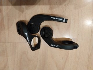 Soportes Garmin, SRAM, Cannondale