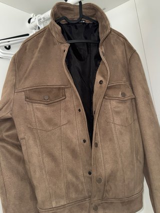 Chaqueta Zara Ante Marrón Talla M