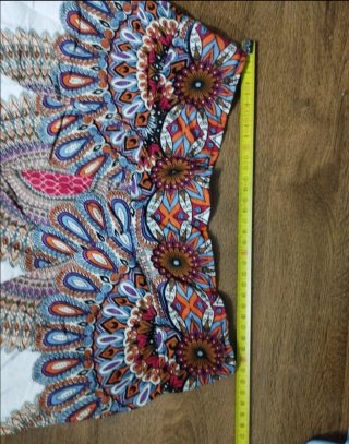 Pantalones anchos verano estampado étnico
