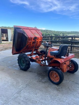 Dumper Volquete Hidráulico con Arranque a Batería