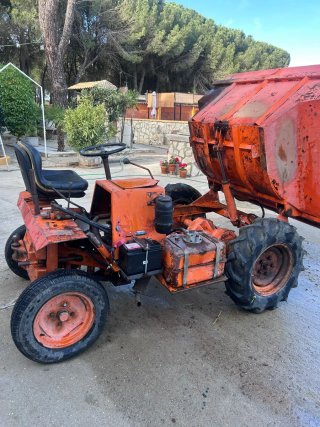 Dumper Volquete Hidráulico con Arranque a Batería