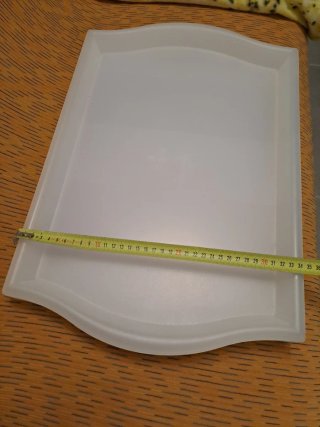 5 Vassoi Buffet Plastica Rigida