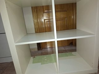 Estantería modular blanca Ikea