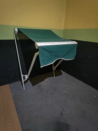 Toldo para ventana o balcón + manivela + soport