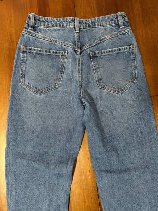Jeans Reserved tiro alto talle 38