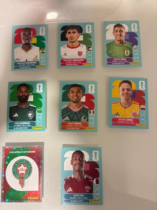Cromos Mundial FIFA Panini