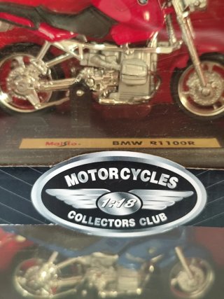 Set Maisto 1:18 BMW R1100R & R1100RS