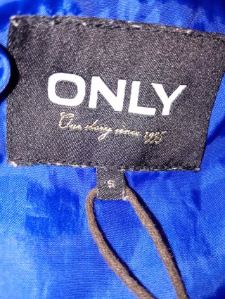 Giubbino invernale donna ONLY blu