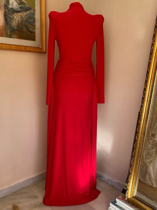 Vestido largo rojo Adorie