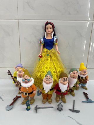 Blancanieves y 7 Enanitos Muñecos