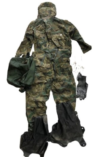 UNIFORME NBQ COMPLETO EJÉRCITO ESPAÑOL