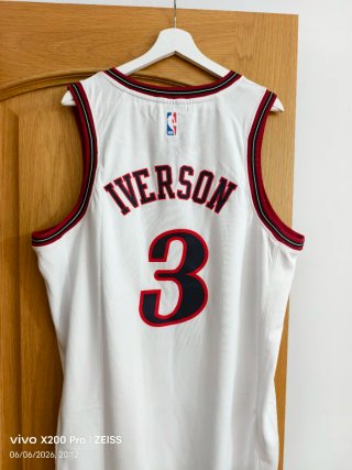 Camiseta NBA Sixers #3 Blanca talla XXL