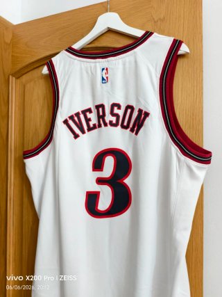 Camiseta NBA Sixers #3 Blanca talla XXL
