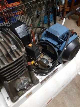 Compresor 100L Puska Alumini 220/380V