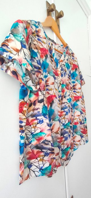 Blusa CashewFlowr floral multicolor
