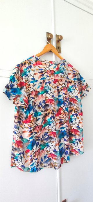 Blusa CashewFlowr floral multicolor