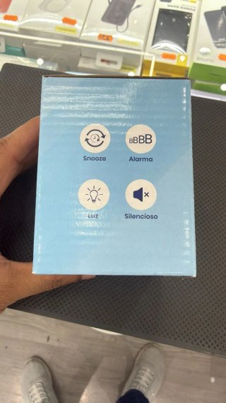 Gen X Despertador Silencioso Alarma Luz Snooze