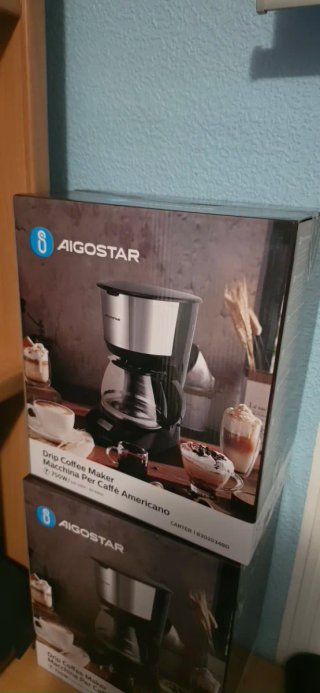 Cafetera Aigostar Café Americano 750W Nueva.