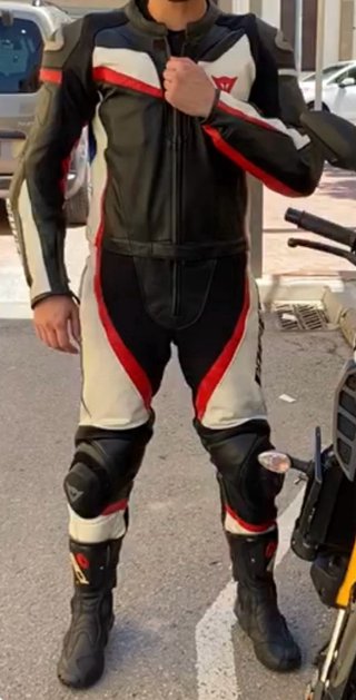 Mono Dainese 2 piezas Talla 52 Tricolor