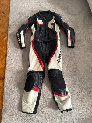 Mono Dainese 2 piezas Talla 52 Tricolor