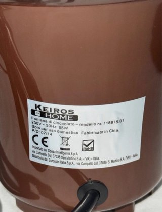 Fontana Cioccolato Keiros Home 65W Nuova