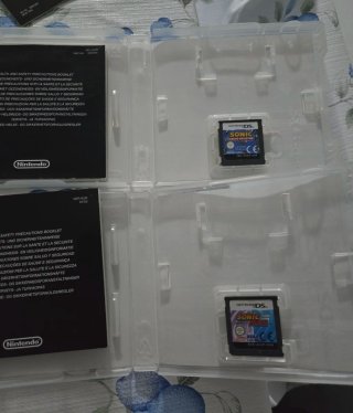 Lote 4 juegos Sonic para Nintendo DS