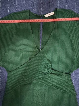 Vestido Mango verde