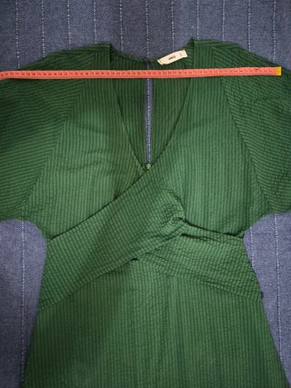 Vestido Mango verde