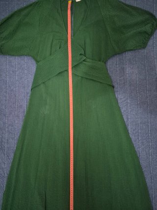 Vestido Mango verde