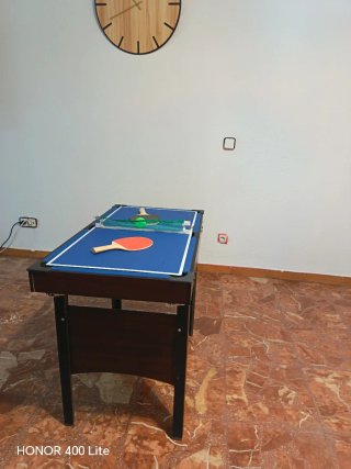 Mesa de billar y hockey 4 en 1