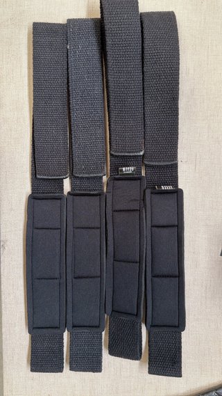 Correas de gimnasio negras