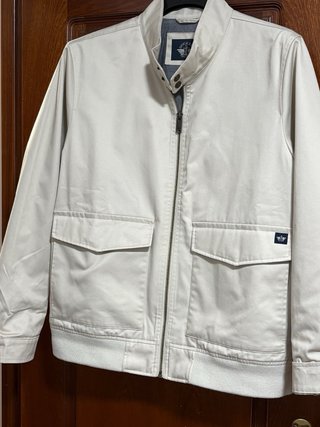 Cazadora Dockers Blanca Talla XL