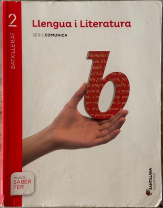Llengua i literatura, 2 Batxillerat Valenciano