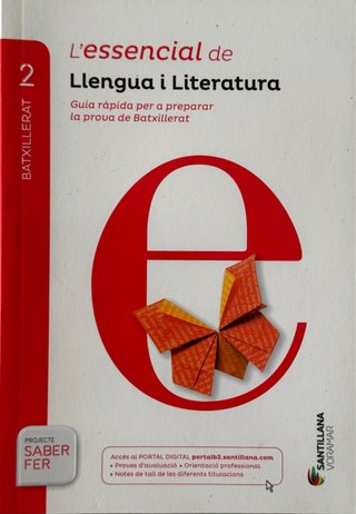 Llengua i literatura, 2 Batxillerat Valenciano