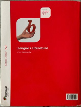Llengua i literatura, 2 Batxillerat Valenciano