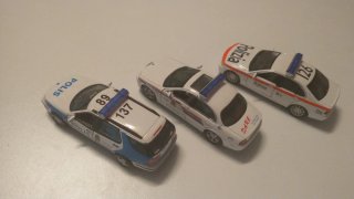 3 Auto Polizia Scala 1:43