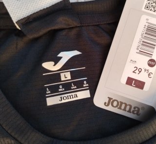 Camiseta Joma R-Night Iconic Hombre Negra