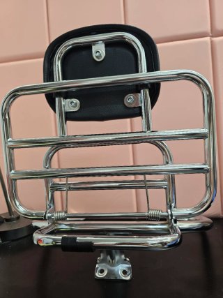 Portaequipajes Vespa GTS 300/250/125 Cromado