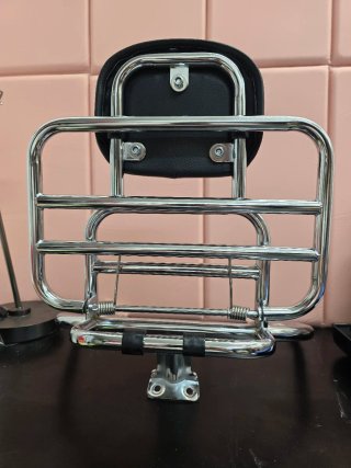 Portaequipajes Vespa GTS 300/250/125 Cromado