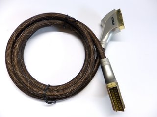 CABLE EUROCONECTOR SCART HI-END 1'35 MTS - NUEVO