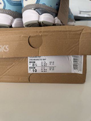 Asics Gel NYC Talla 42 Azul Cielo Nuevas
