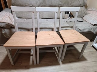 Silla IKEA GAMLEBY Madera 3x40